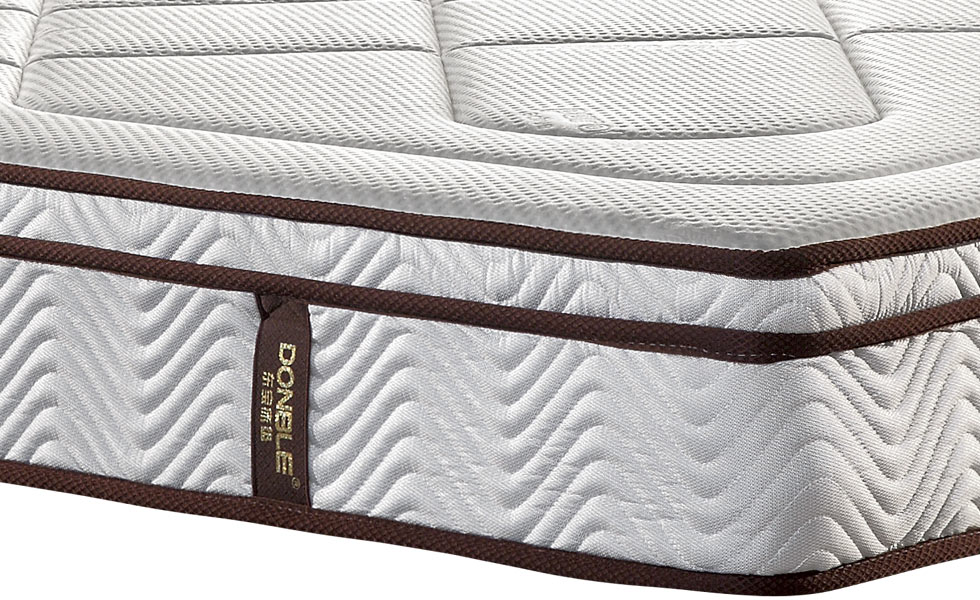益生菌面料防螨床垫，偏硬护脊席梦思弹垫，全国十大名牌床垫
